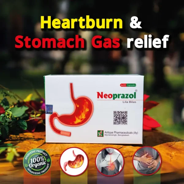 Neoprazol 60 Capsules Box - Image 2